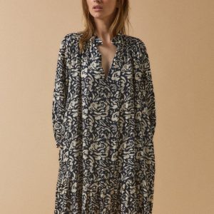 Robe housse courte femme viscose imprimé Luna