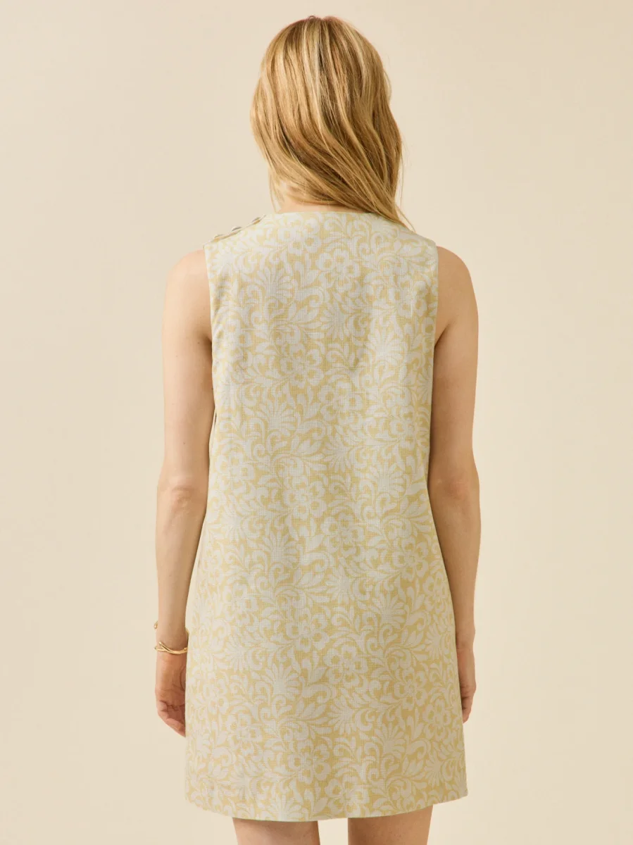 Robe chasuble femme imprimé Wallpaper – Image 3