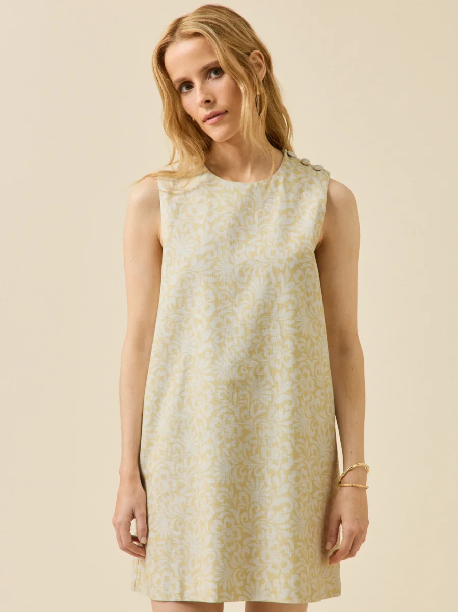 Robe chasuble femme imprimé Wallpaper – Image 2