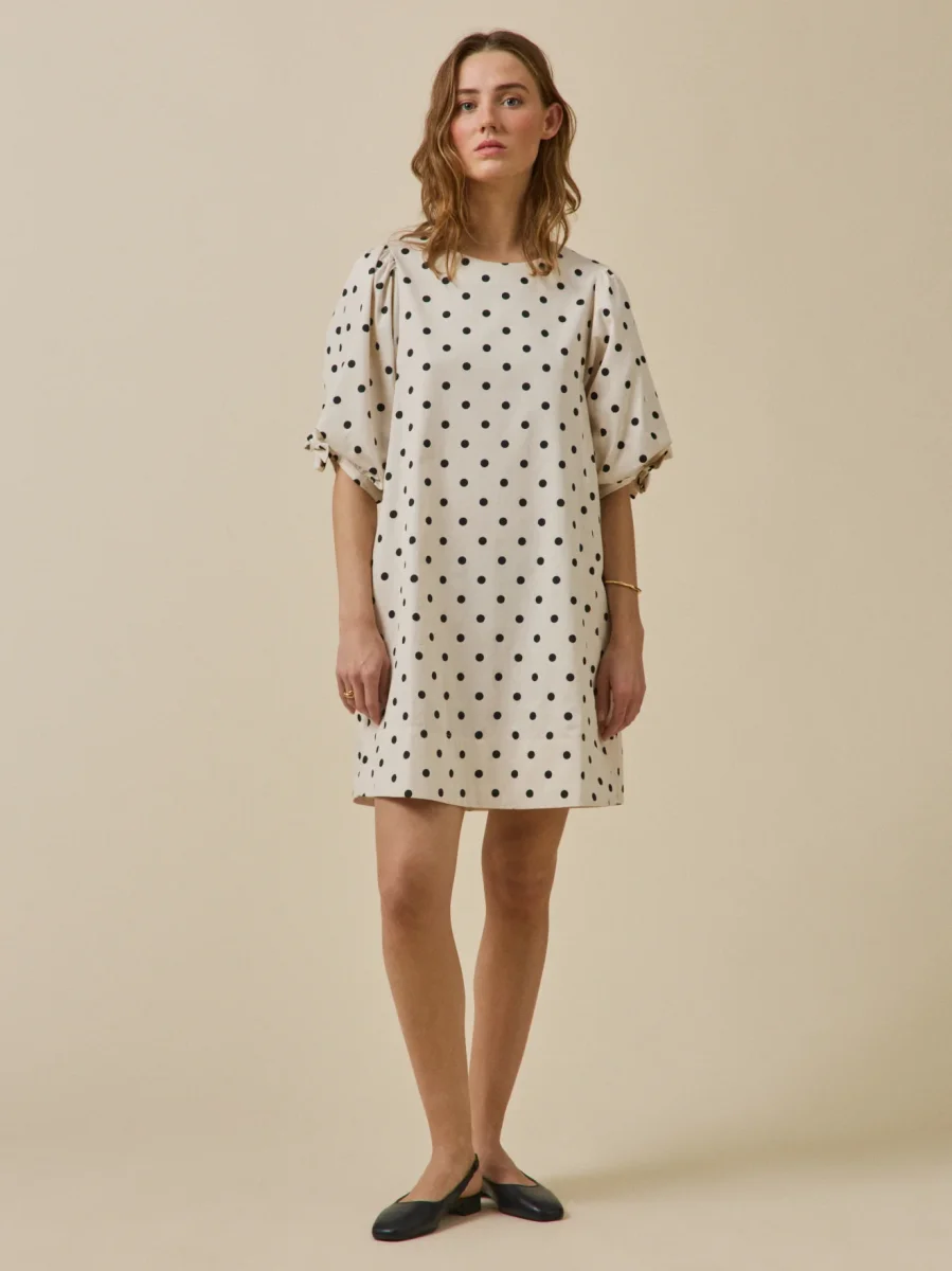 Robe courte à pois femme – Image 5