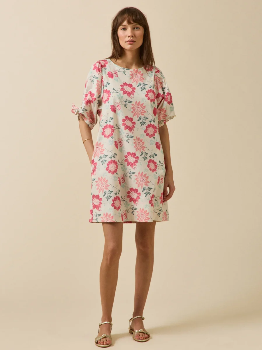 Robe courte cérémonie femme imprimé Rosala – Image 6