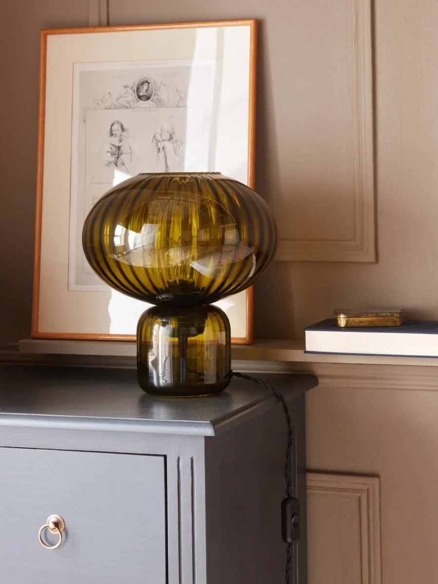 Lampe Martin en verre ciselé – Image 2