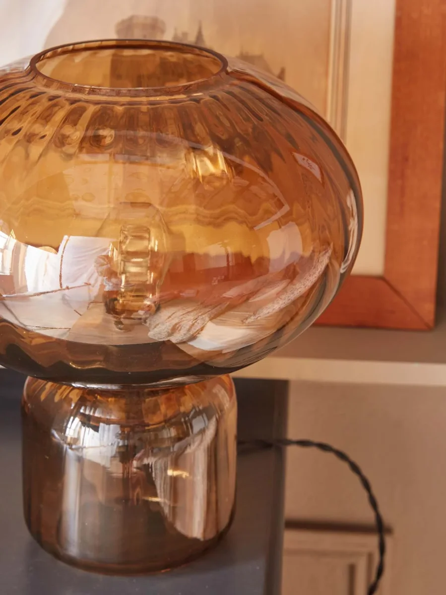 Lampe Martin en verre ciselé – Image 3