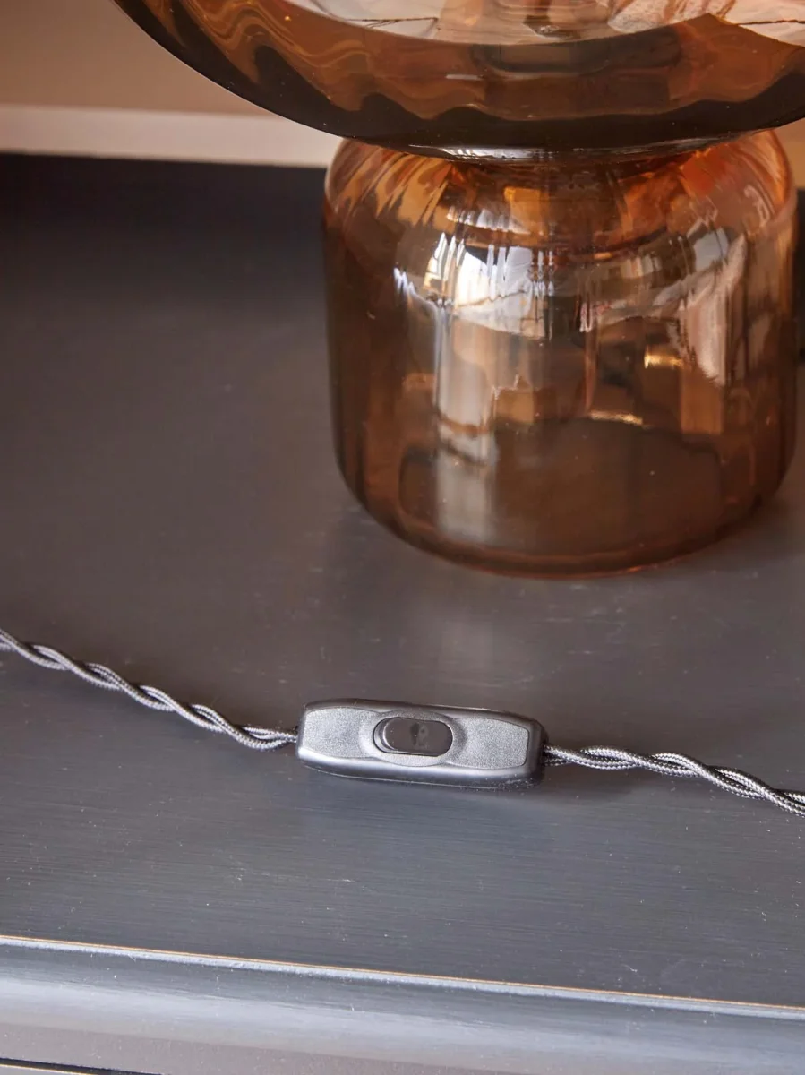 Lampe Martin en verre ciselé – Image 4