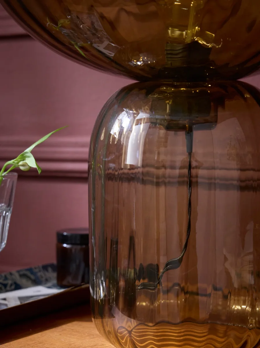 Lampe Martin en verre ciselé XL – Image 5