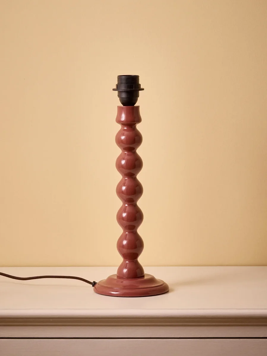 Pied de lampe en bois Bertille - Moyen Modèle