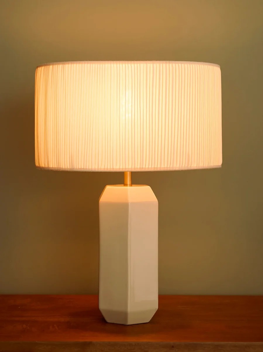 Abat-jour ovale plissé - grand modèle Victoire – Image 6