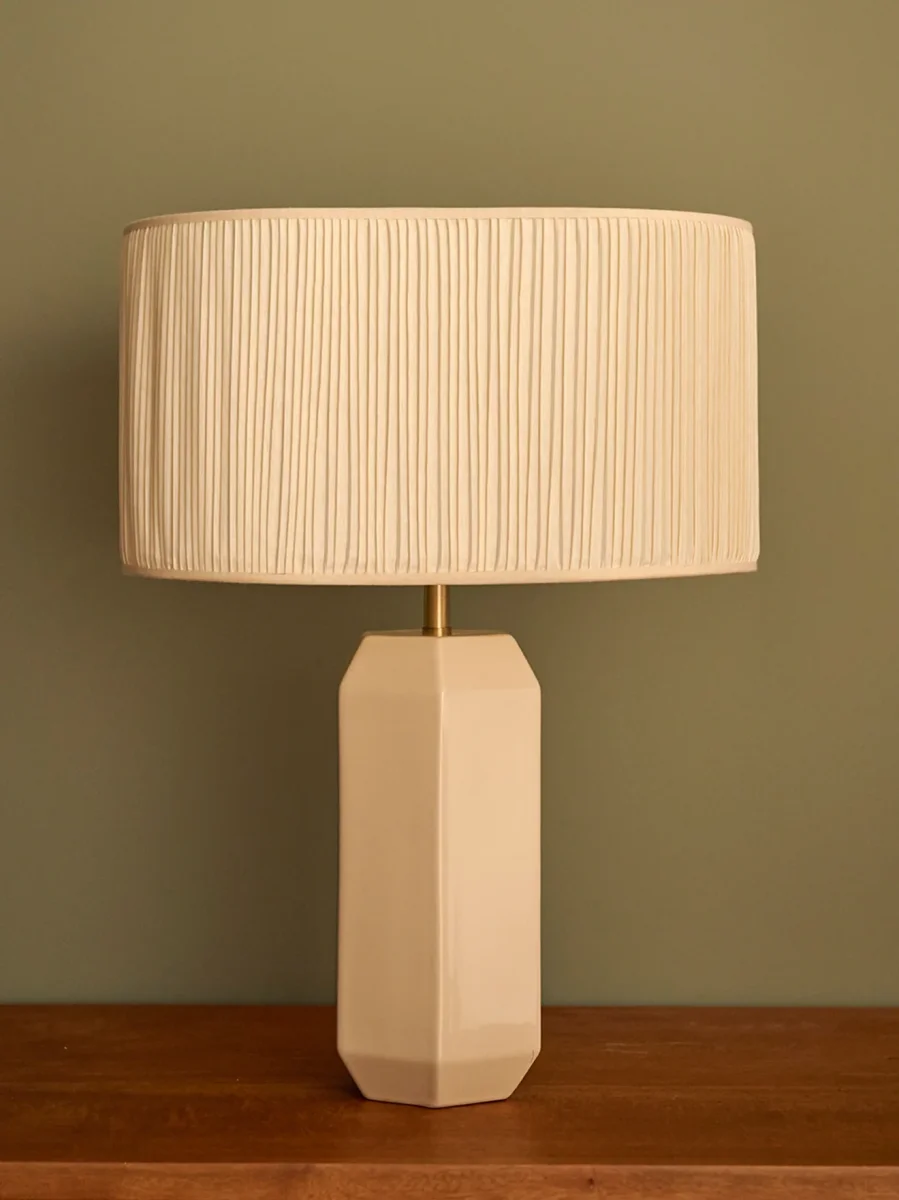 Abat-jour ovale plissé - grand modèle Victoire – Image 5