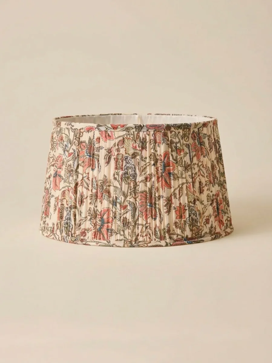 Abat-jour plissé Bertille - Moyen Modèle