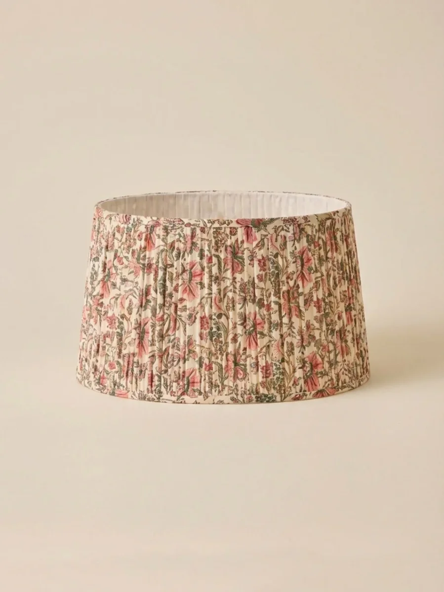 Abat-jour plissé Bertille - Grand modèle