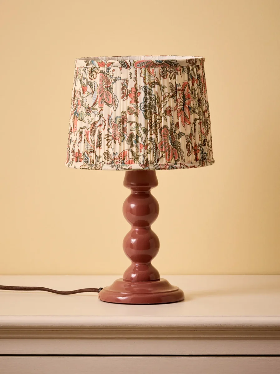 Abat-jour plissé Bertille - Petit modèle imprimé – Image 3