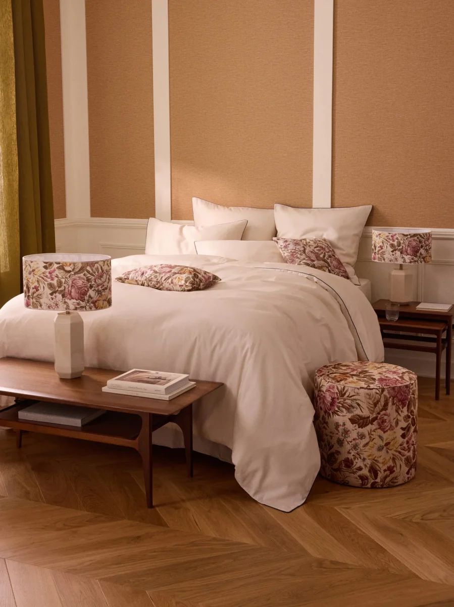 Abat-jour ovale imprimé fleurie - Grand modèle Victoire – Image 7