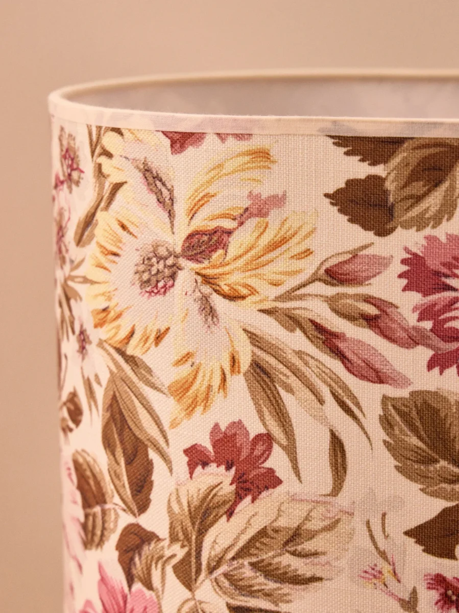 Abat-jour ovale imprimé fleurie - Grand modèle Victoire – Image 6