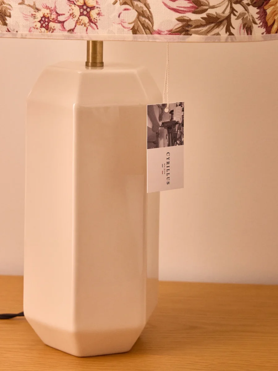 Abat-jour ovale imprimé fleurie - Grand modèle Victoire – Image 5