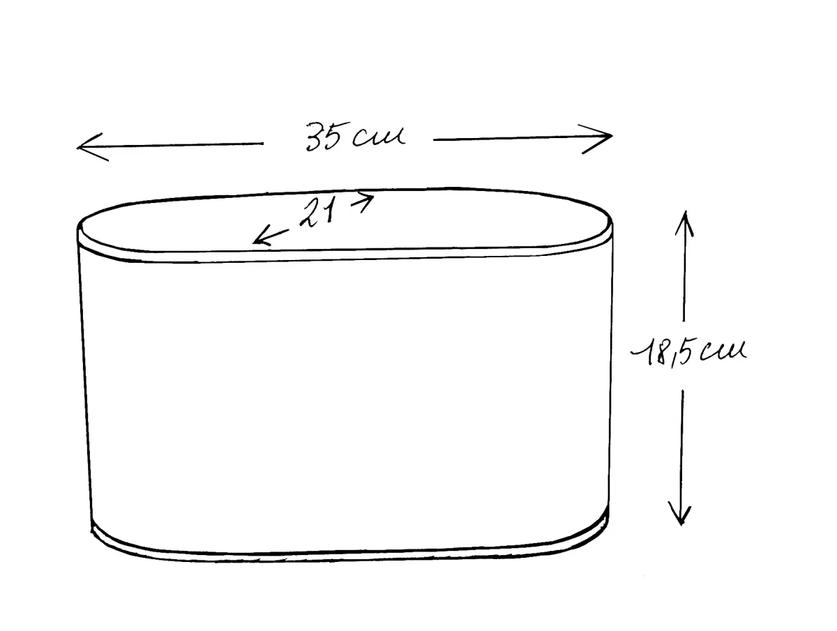 Abat-jour ovale imprimé fleurie - Petit modèle Victoire – Image 8