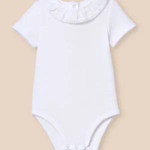Body avec collerette bébé - Coton Biologique