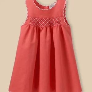 Robe en lin et coton Bébé