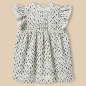 Robe en seersucker bébé