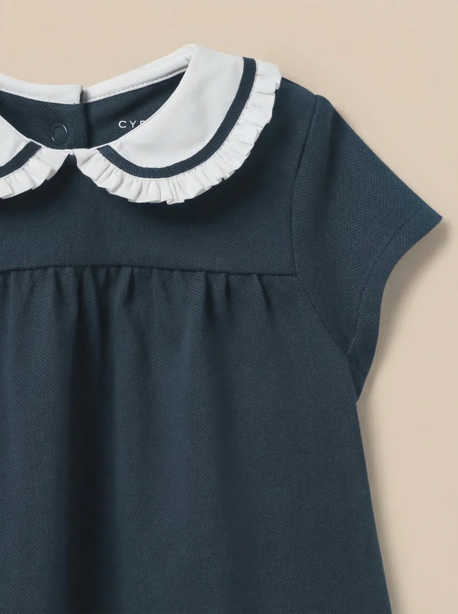 Robe maille piquée bébé - Coton biologique – Image 4