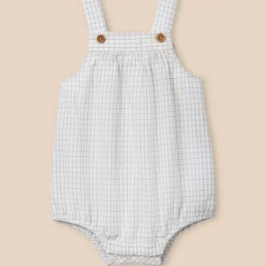 Barboteuse en seersucker Bébé