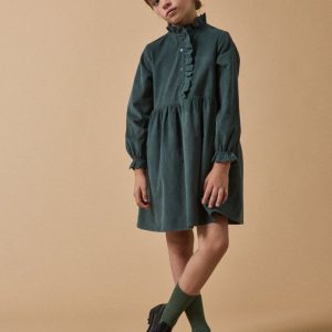 Robe Fille en velours