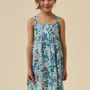 Robe en tissu Liberty Clara Bell Fille