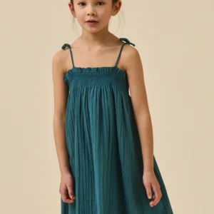 Robe en gaze de coton Fille