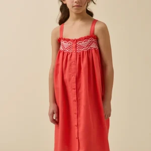 Robe à smocks Fille