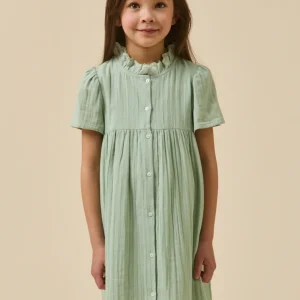 Robe en gaze de coton Fille