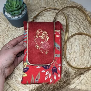 Pochette téléphone avec bandoulière – Femina –