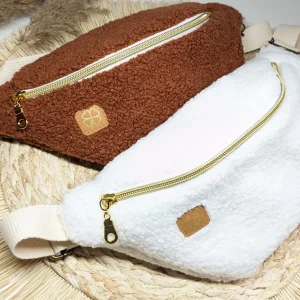 Sac banane imitation mouton