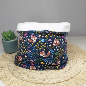 Tour de cou, Snood enfant – Renarde – Fait main
