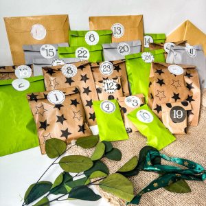 Calendrier de l&rsquo;Avent zéro déchet – Angie be Green 24 cases