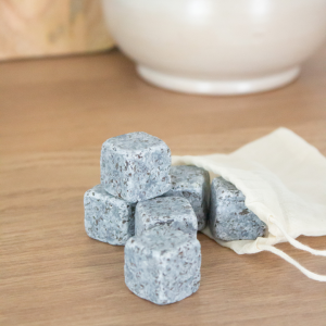 Lot de 6 glaçons en pierre